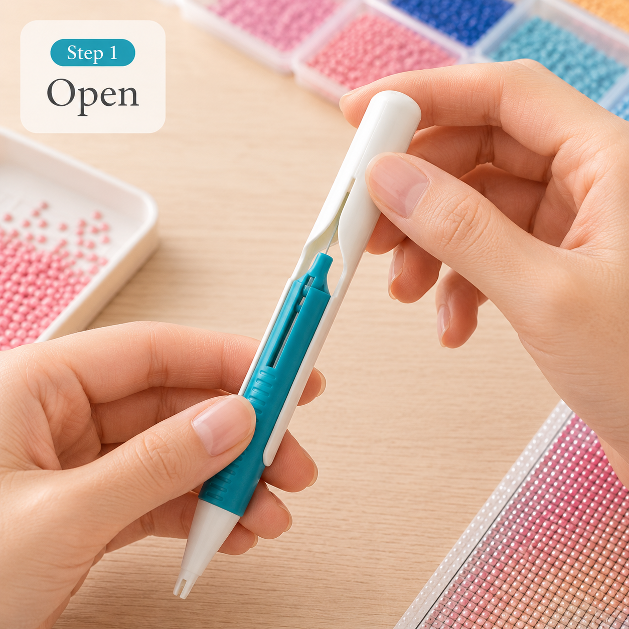 🔥Last Day 50% OFF - 💎 Automatic Diamond Painting Bead dispenser