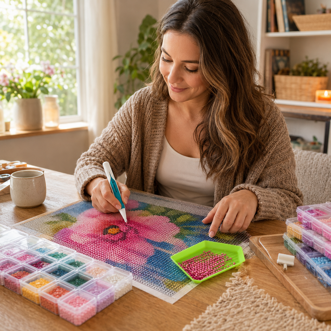 🔥Last Day 50% OFF - 💎 Automatic Diamond Painting Bead dispenser