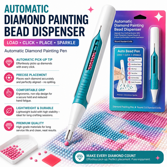 🔥Last Day 50% OFF - 💎 Automatic Diamond Painting Bead dispenser